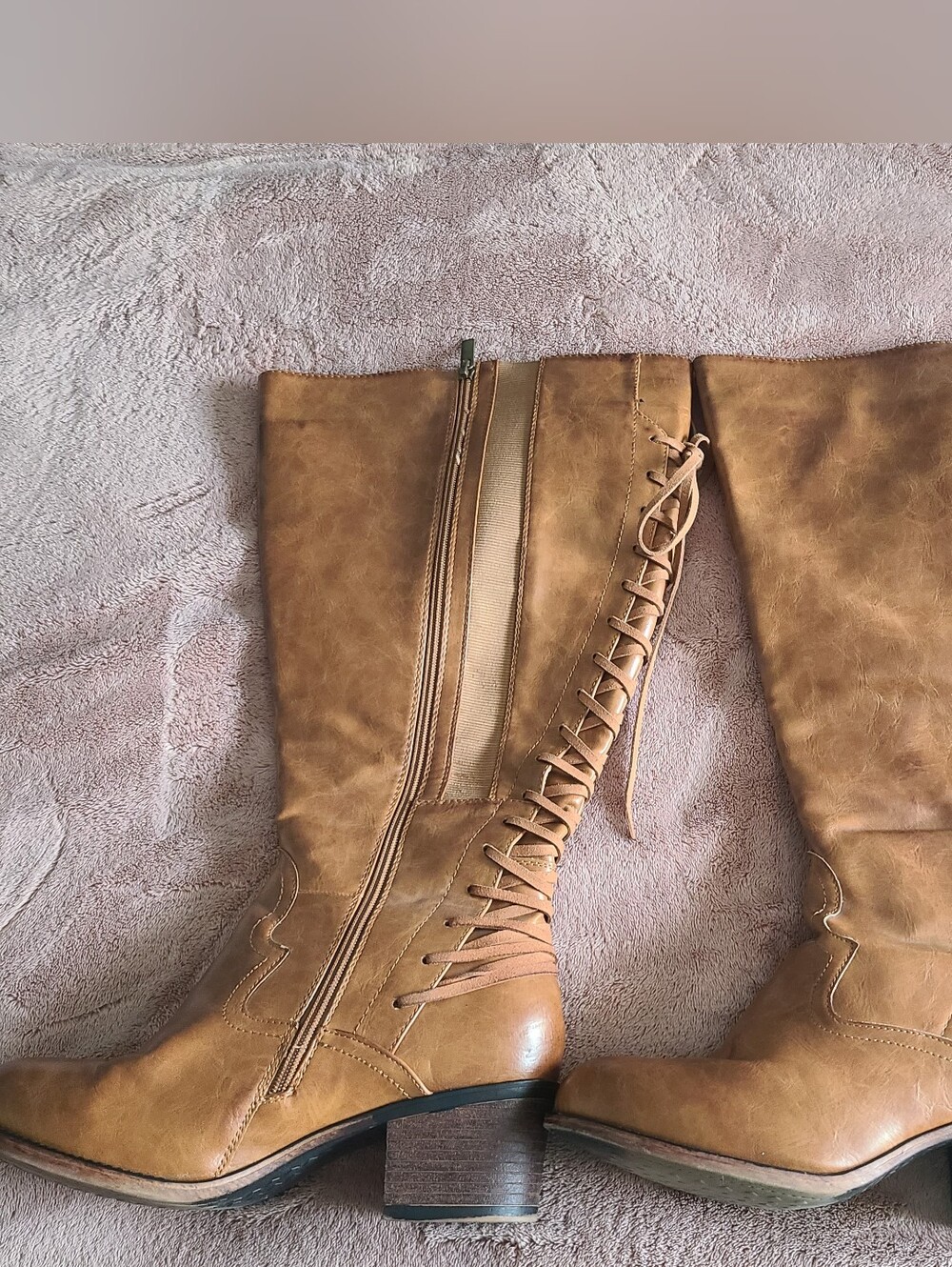 Torrid Wide Calf Tan Over-the-Knee Boots